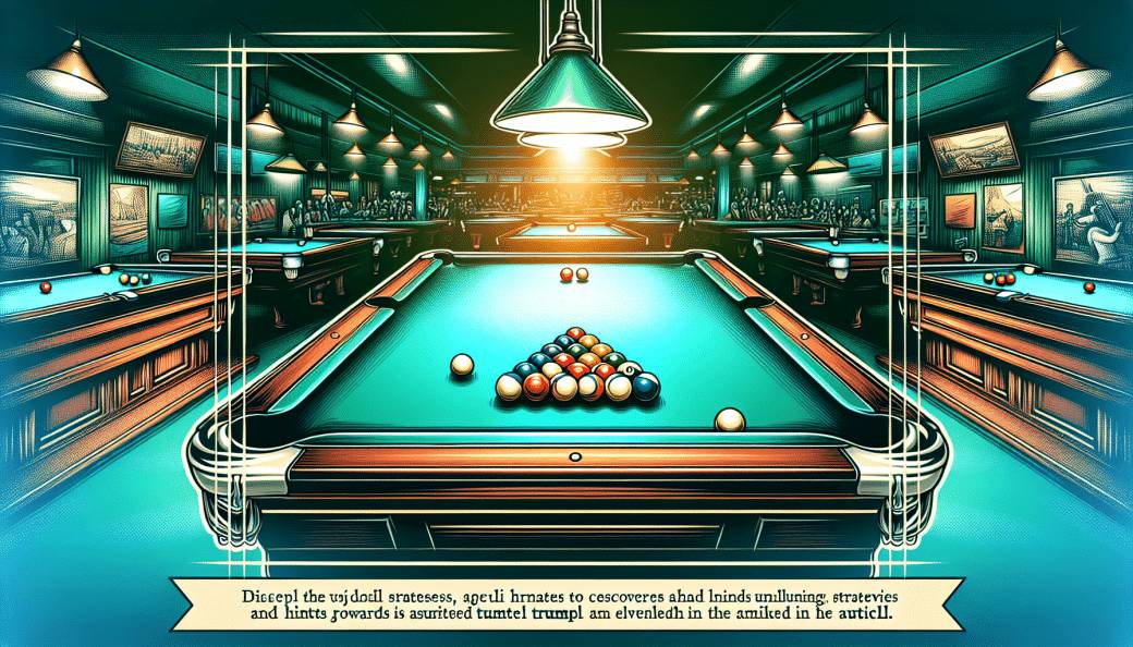 Mastering Billiards Game Rules: A Strategic Guide To Winning On The Table