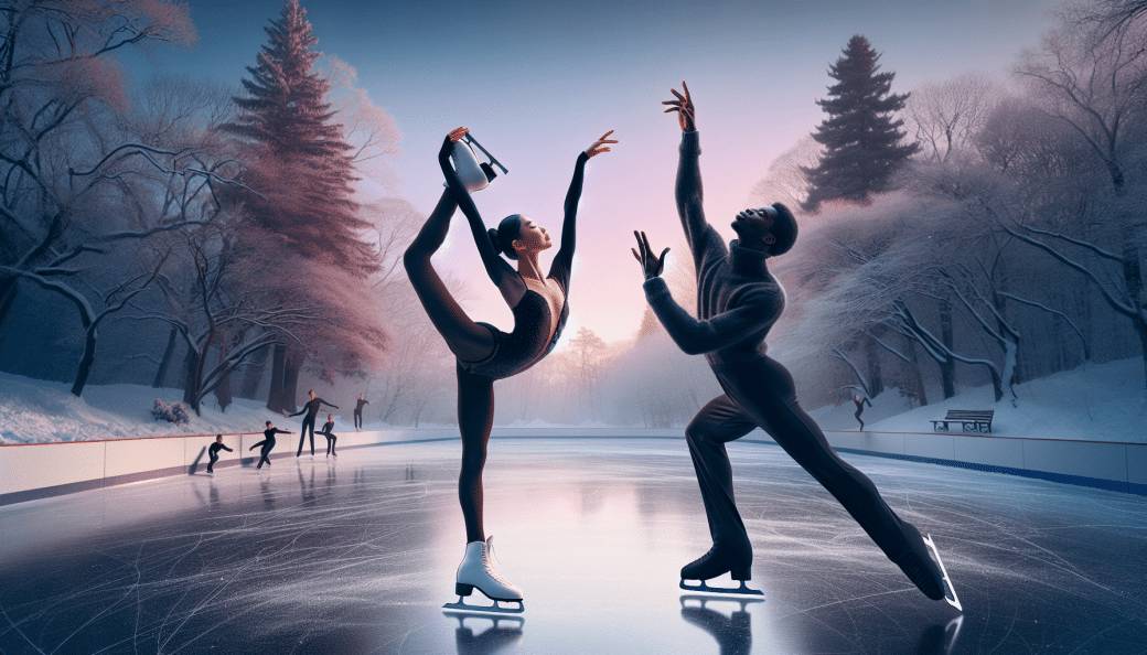 Sculpting Elegance On Ice: A First-Person Ice Skating Fitness Journey